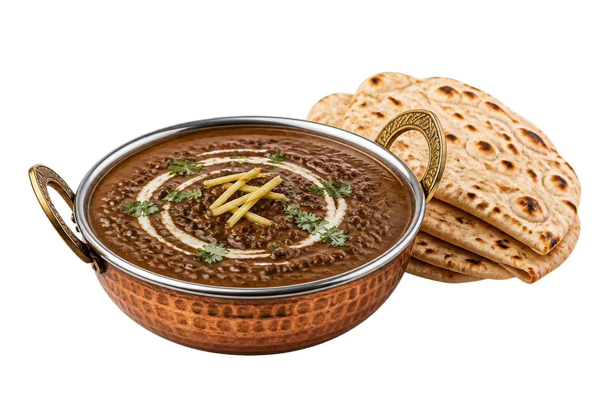 Daal makhani with roti